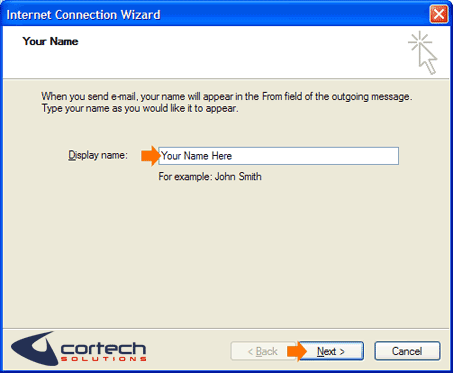 Display Name - Outlook Express